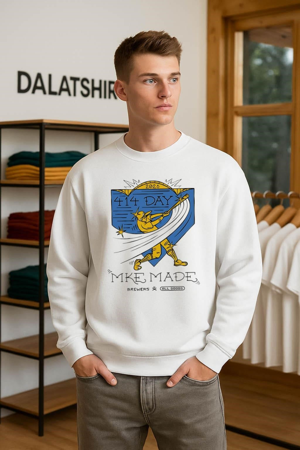 2026 414 Day MKE Made Brewers Baseball shirt