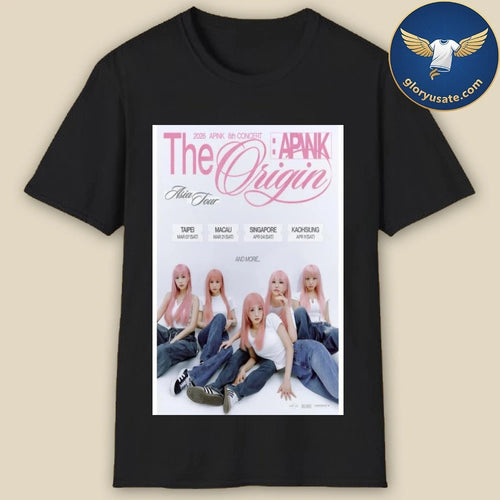2026 Apink 8th Concert The Origin Apink Asia Tour Poster Shirt
