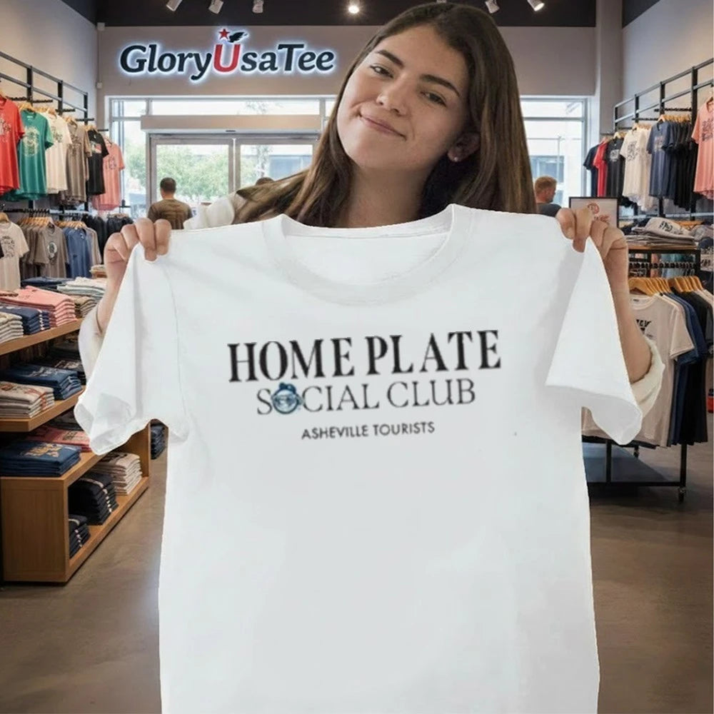 2026 Asheville Tourists Home Plate Social Club Giveaway Shirt