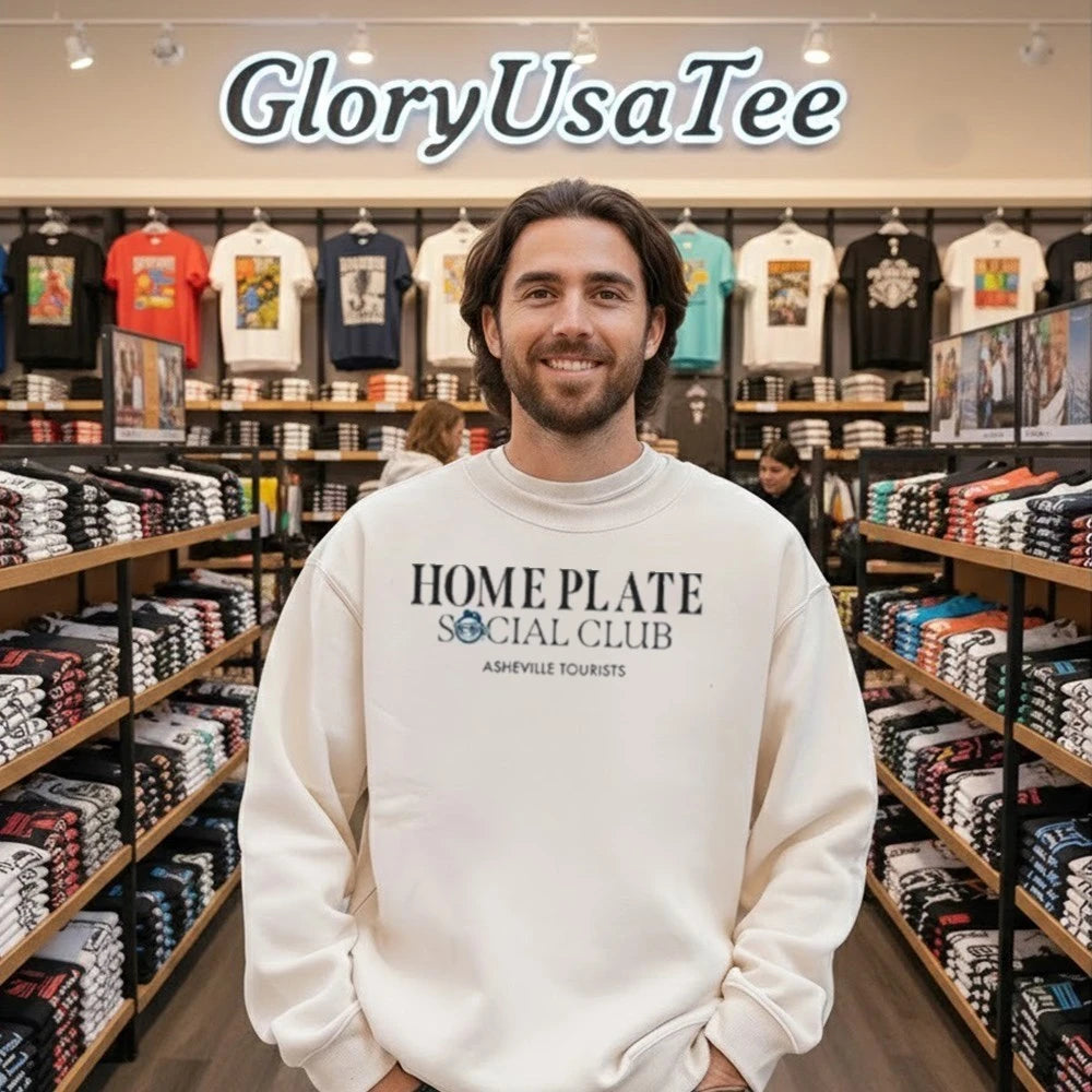 2026 Asheville Tourists Home Plate Social Club Giveaway Shirt
