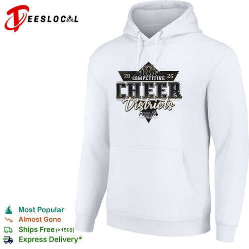 2026 Competitive Cheer Districts MHSAA Championships shirt