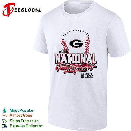 2026 Georgia Bulldogs NCAA Baseball National Champions Georgia Bulldogs shirt