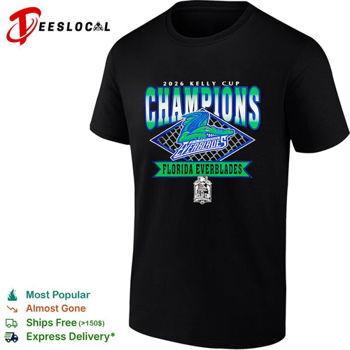 2026 Kelly Cup Champions Florida Everblades Hockey 2026 shirt