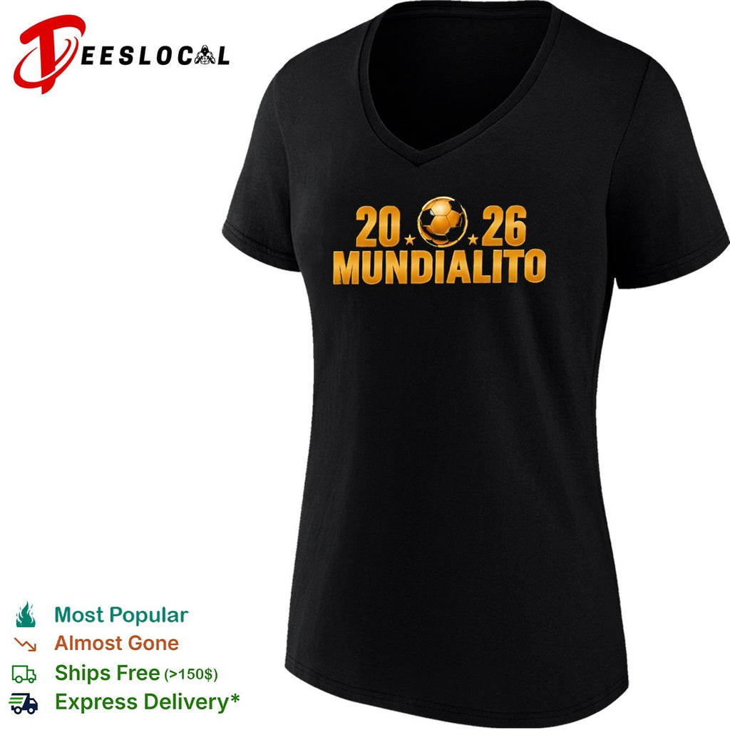 2026 Mundialito Gold Soccer Shirt
