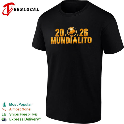 2026 Mundialito Gold Soccer Shirt