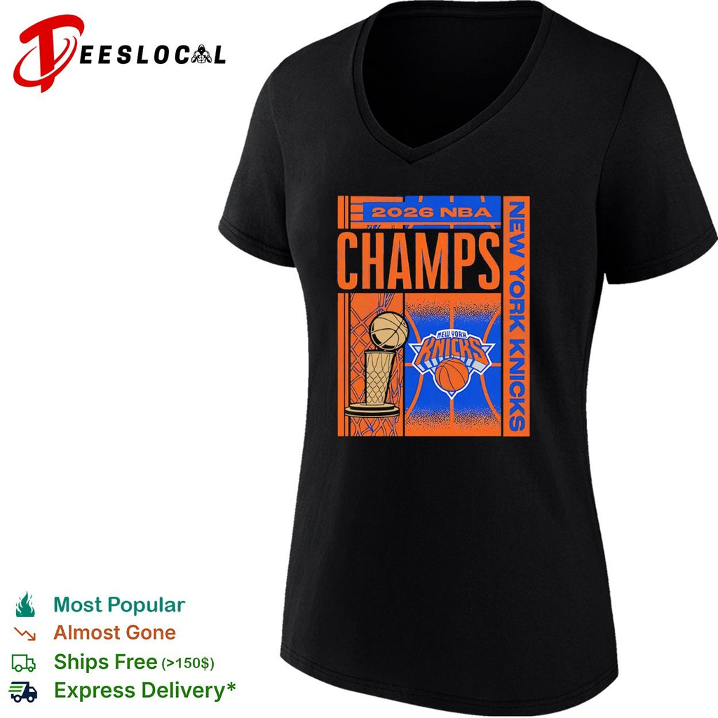 2026 NBA Champs New York Knicks Basketball Trophy shirt