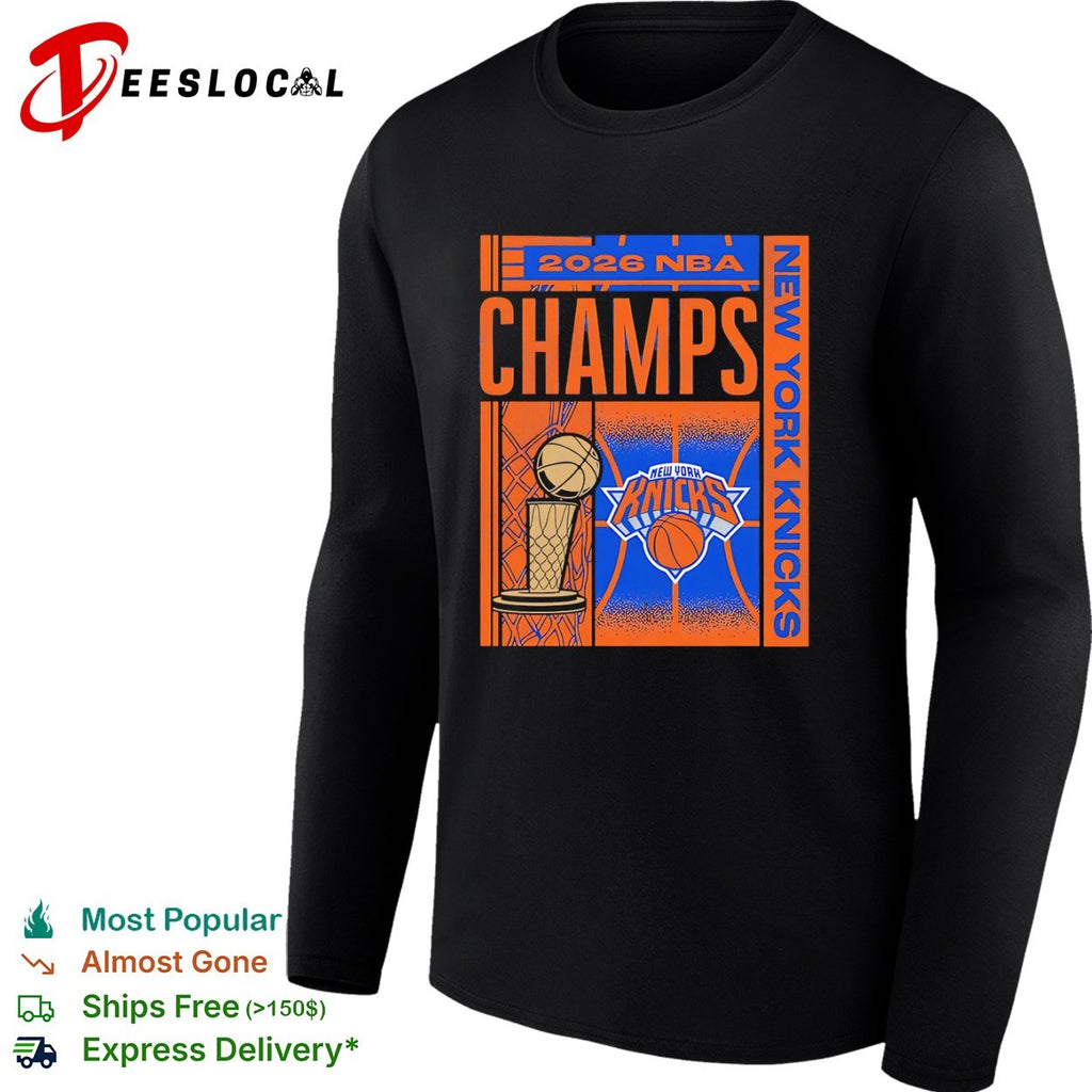 2026 NBA Champs New York Knicks Basketball Trophy shirt