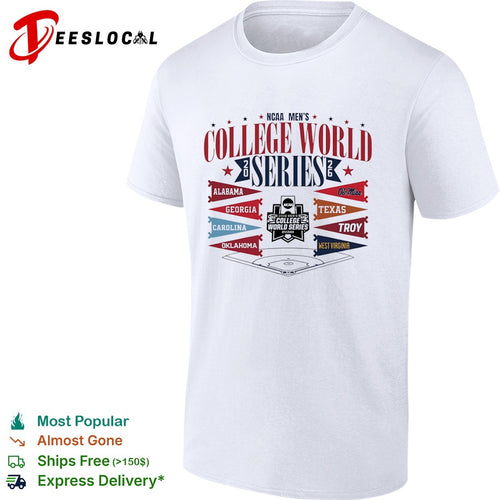 2026 NCAA College World Series Alabama Georgia Carolina Oklahoma Ole Miss shirt