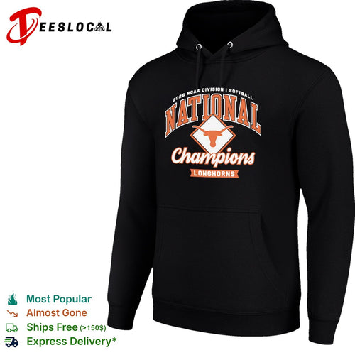 2026 NCAA Division I Softball National Champions Texas Longhorns World Series shirt