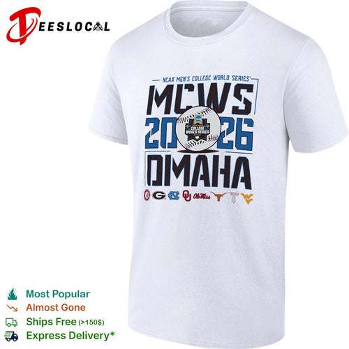 2026 NCAA Men’s College World Series MCWS Omaha shirt