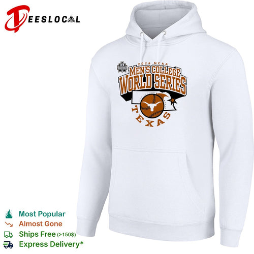 2026 NCAA Men’s College World Series Texas Longhorns Charles Schwab Field shirt