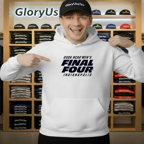 2026 NCAA Men’s Final Four Indianapolis Type Treatment Shirt