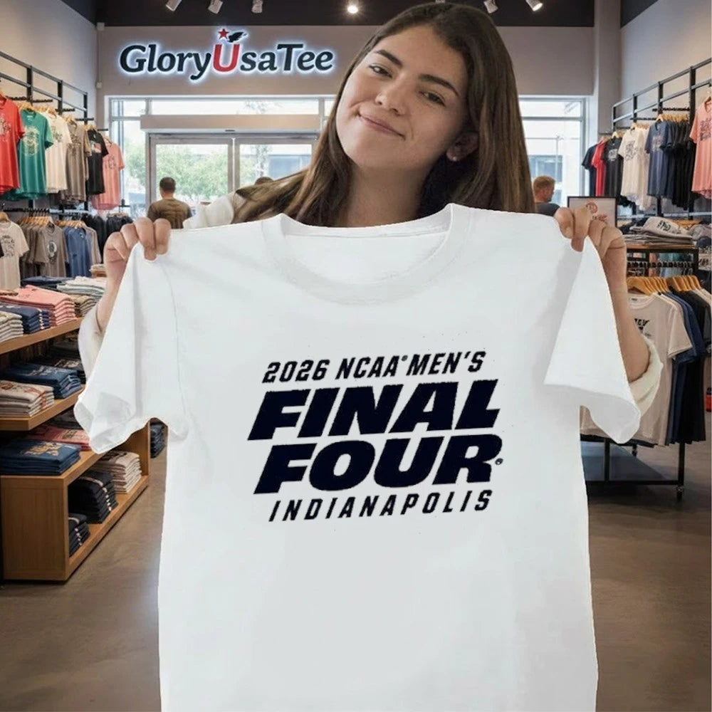 2026 NCAA Men’s Final Four Indianapolis Type Treatment Shirt