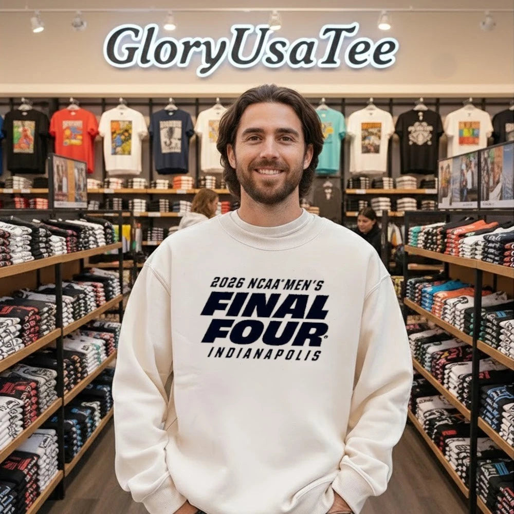 2026 NCAA Men’s Final Four Indianapolis Type Treatment Shirt