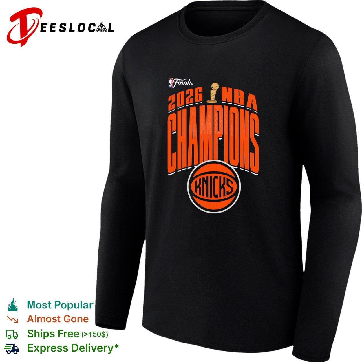 2026 New York Knicks NBA Champions Finals Logo Basketball shirt