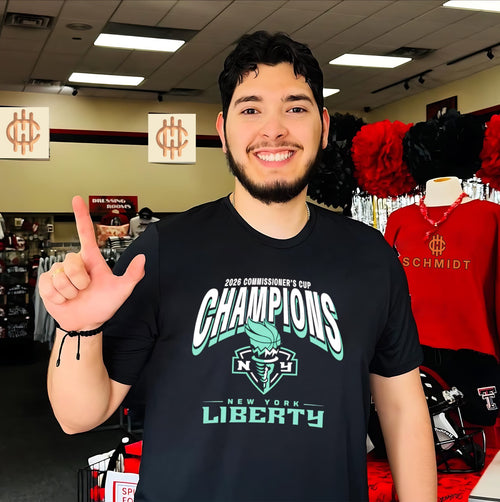 2026 New York Liberty Commissioner’s Cup Champions shirt