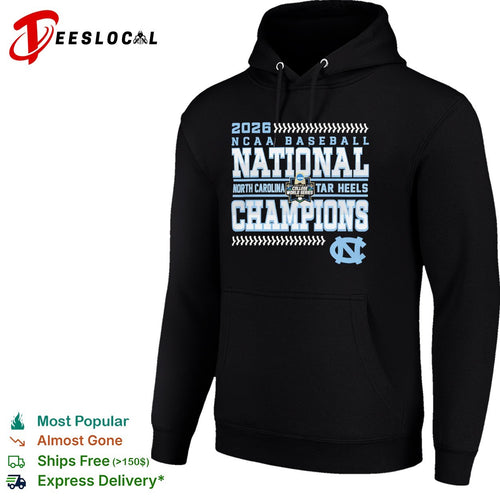 2026 North Carolina Tar Heels NCAA Baseball National Champions shirt