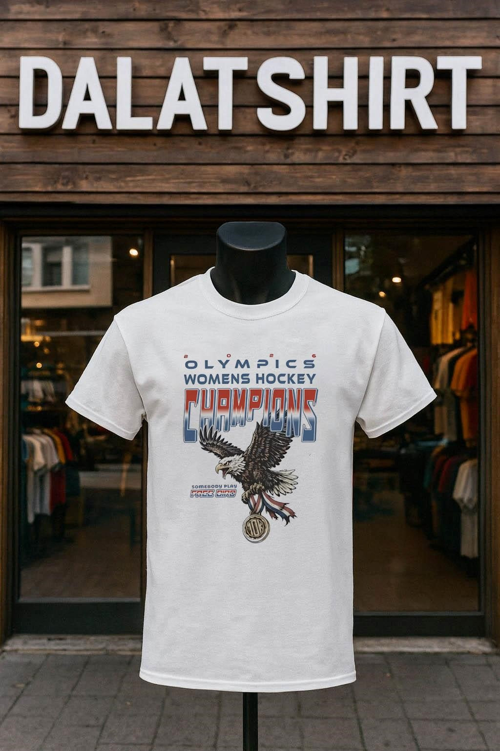 2026 Olympics Womens Hockey Champions Eagle Free Bird shirt
