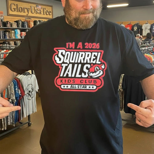 2026 Richmond Flying Squirrel Tails Kids Club All Star Giveaway Shirt
