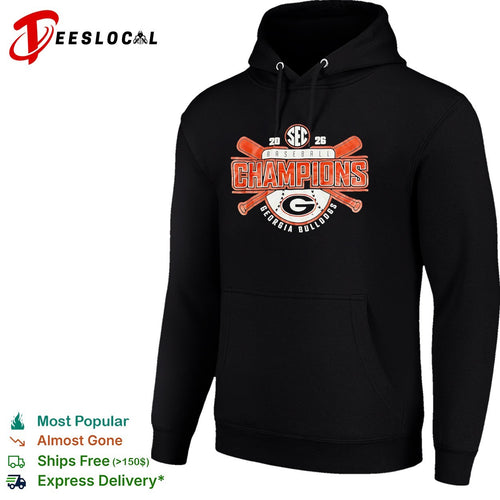 2026 SEC Baseball Champions Georgia Bulldogs shirt
