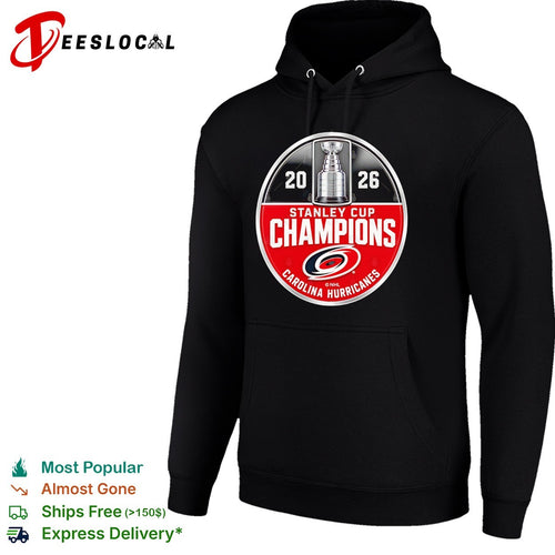 2026 Stanley Cup Champions Carolina Hurricanes logo shirt