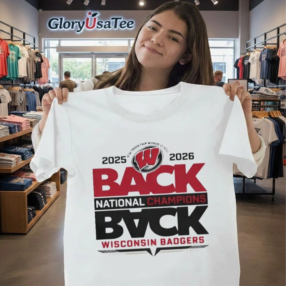 2026 Wisconsin Badgers Women’s Ice Hockey National Champions Shirt