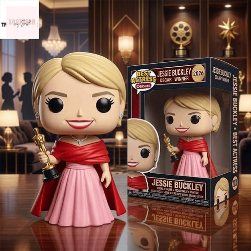 2026 Oscar Best Actress Winner Jessie Buckley Commemorative Pop Figure Doll