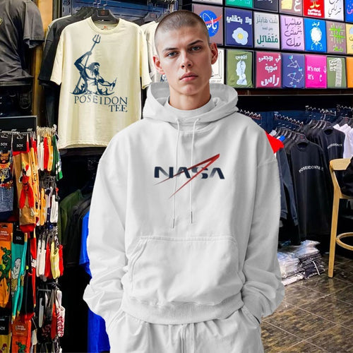 2046 Print Nasa Redesign Ringer T-shirt