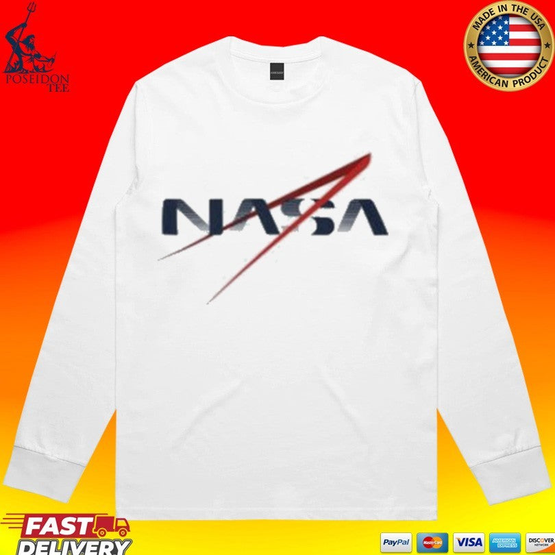 2046 Print Nasa Redesign Ringer T-shirt