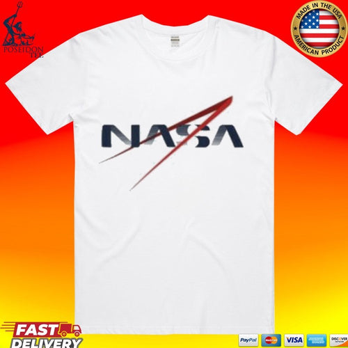 2046 Print Nasa Redesign Ringer T-shirt