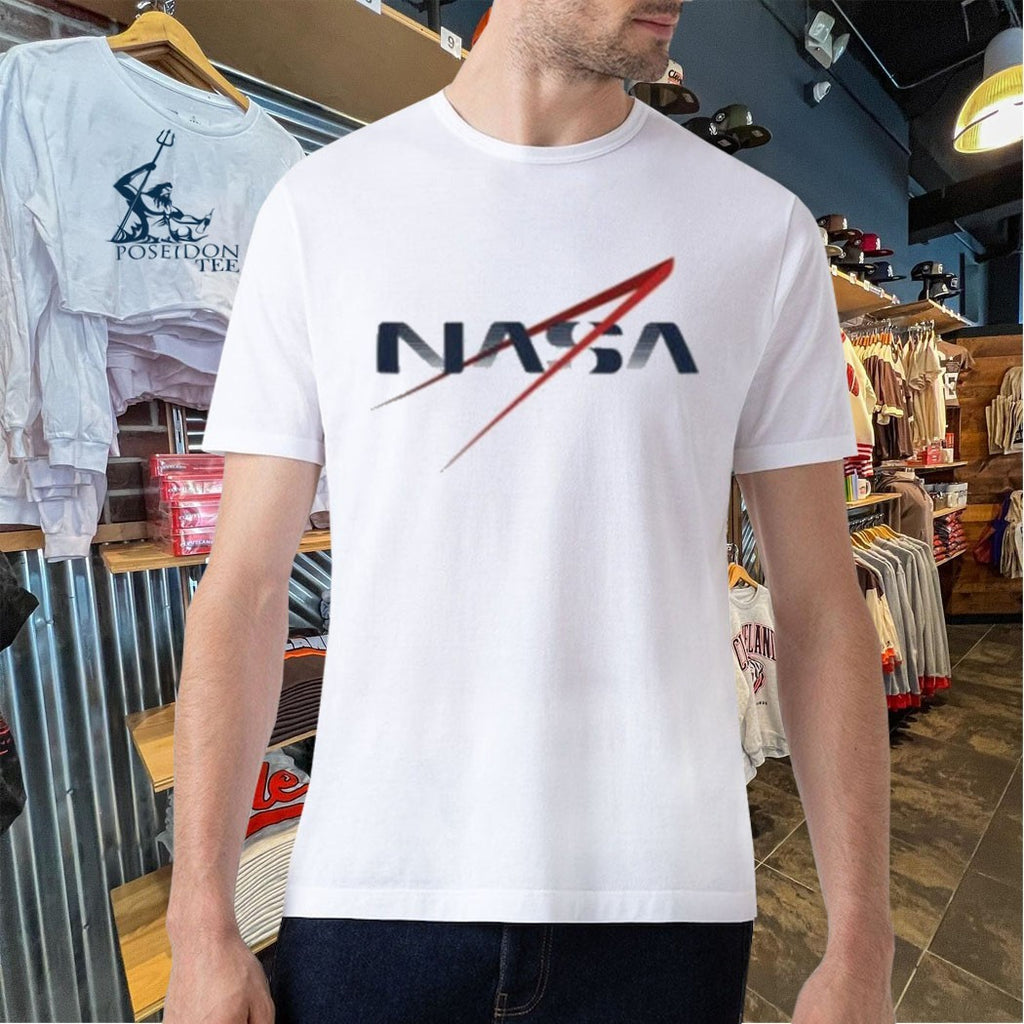 2046 Print Nasa Redesign Ringer T-shirt