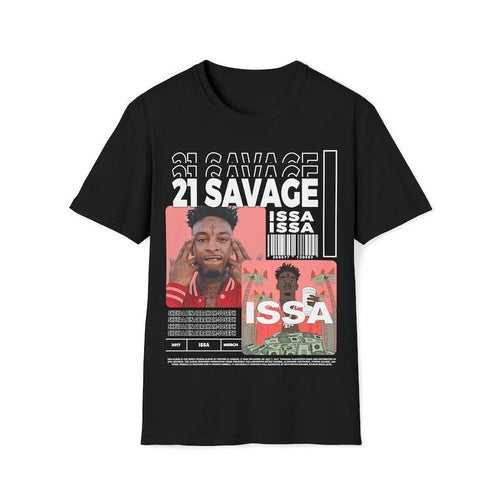21 SAVAGE Vintage Bootleg Inspired Tee  Graphic Unisex Tee  21 Savage Vintage T-Shirt  21 Savage