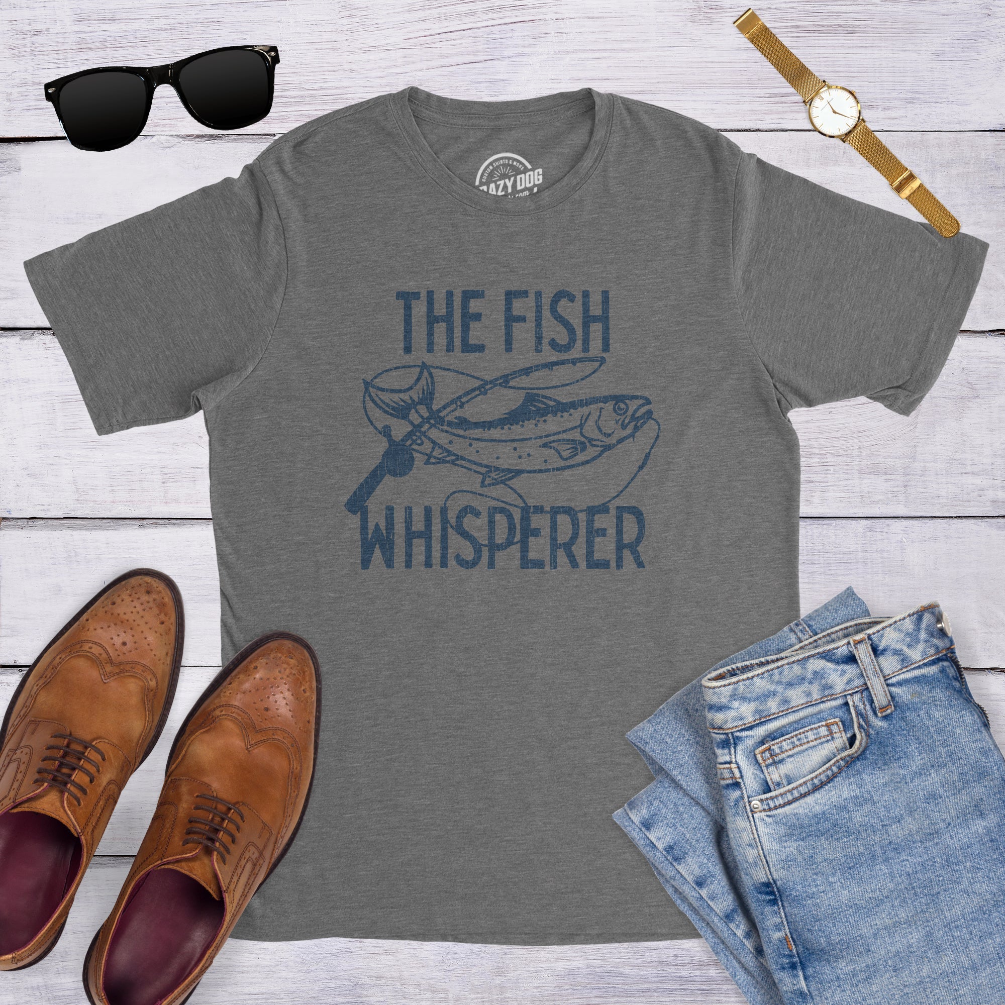 The Fish Whisperer Men's T Shirt