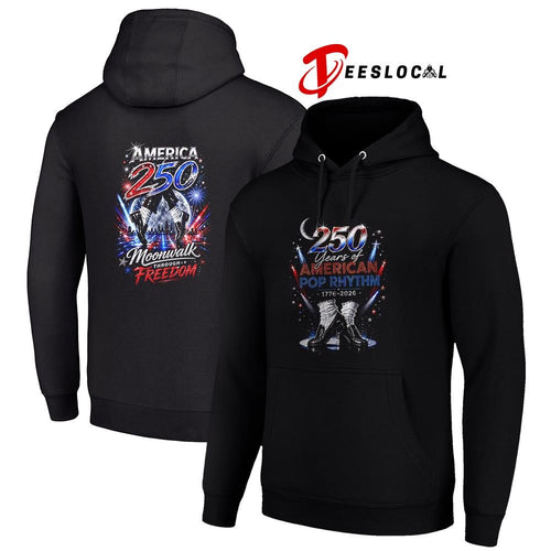 250 years of American Pop rhythm moonwalk through freedom shirt