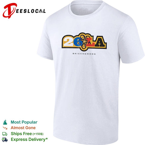 26 LA Bricks and Wood Los Angeles Lakers shirt