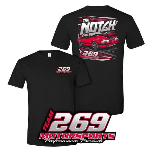 269 Motorsports The Notch T-shirt, Menswear Car Parts Short Sleeve Hoodie, Sweatshirt | TeeBloomCo.com