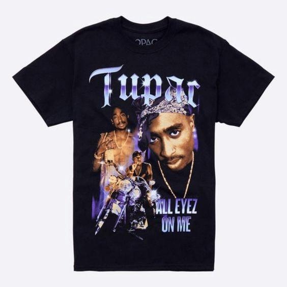 2Pac Tupac Shakur T-Shirt, Vintage 2Pac Rapper Hip Hop Legends Shirt, Vintage Tupac Shirt, 2Pac Shirt, 2Pac Tee, Vintage...