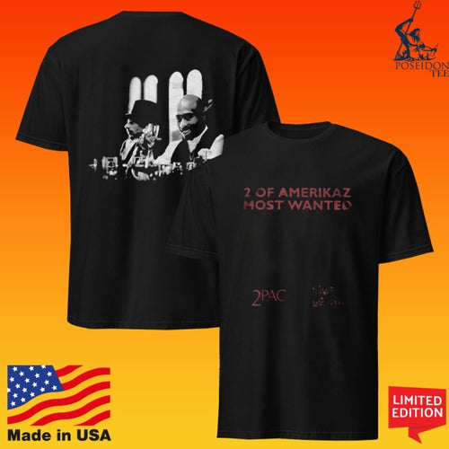2pac 2 Of Amerikaz Most Wanted Gangsta Party T-shirt
