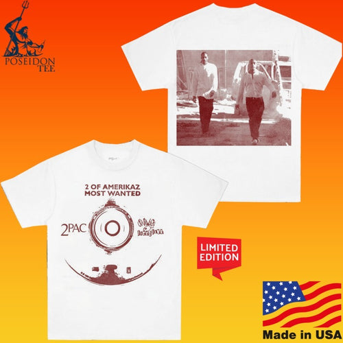 2pac 2 Of Amerikaz Most Wanted T-shirt