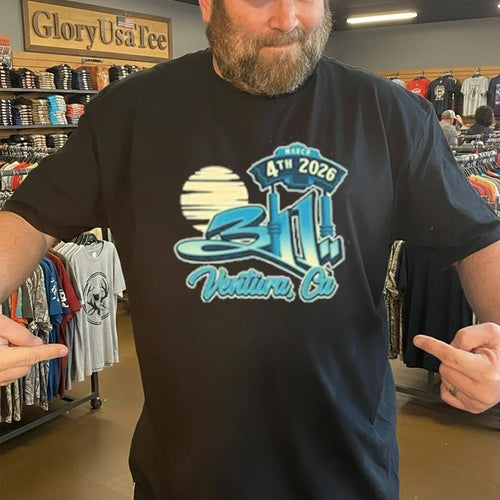 3 11 Band Majestic Ventura Theater Mar 4 2026 Shirt