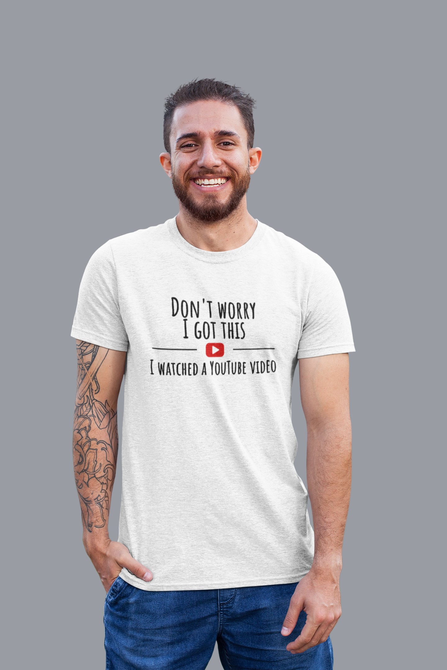Don'T Worry Got Watched Youtube Video Bbq Dad Fathers Tee Meme Y2k Tee (4)