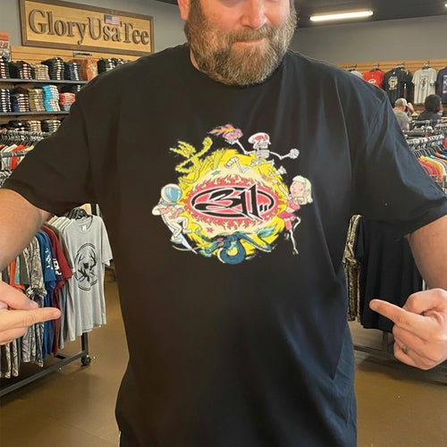 311 Burning Fireball T-Shirt