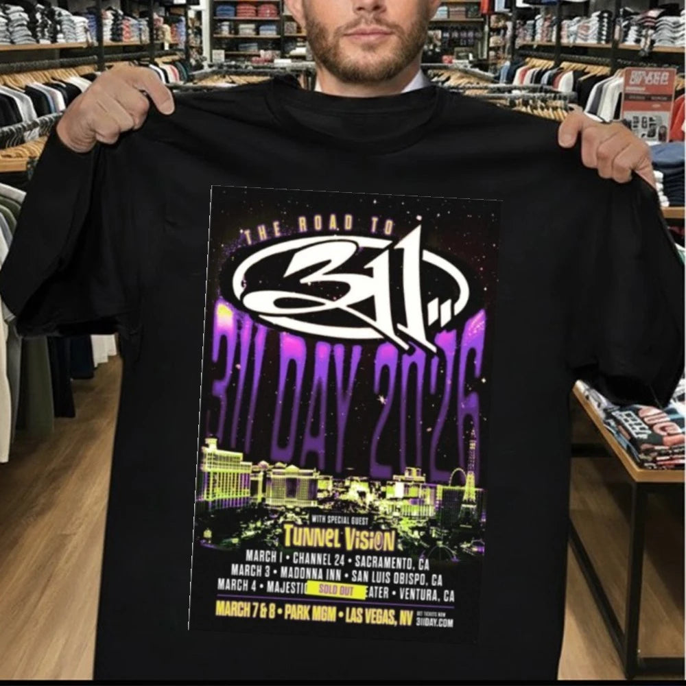 311 March 1-3-4 2026 in California Poster Shirt