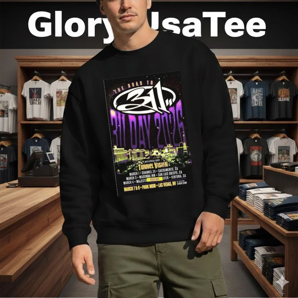 311 March 1-3-4 2026 in California Poster Shirt