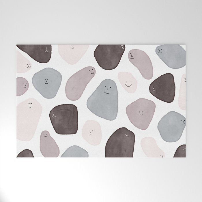 Funny Shapes Welcome Mat Gallery Image 1