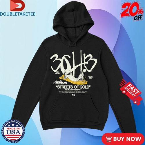 3OH!3 Streets Of Gold 15th Anniversary Rats Shirts