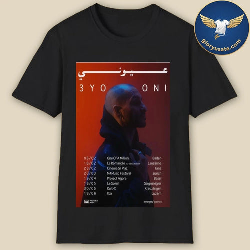 3YOONI Live 2026 Poster Shirt