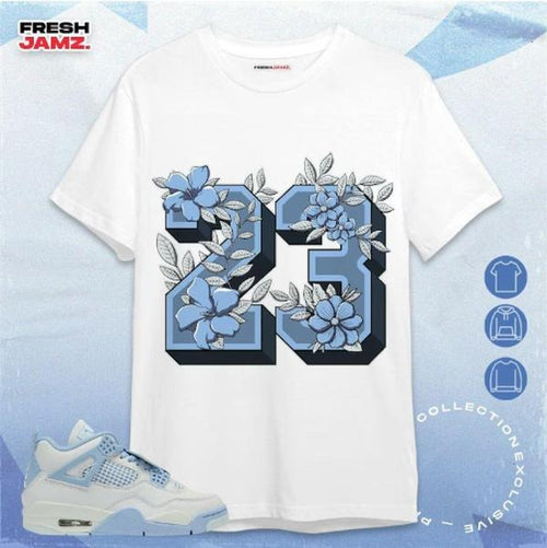 4 Forget Me Not 23 Floral Unisex Shirt Hoodie, Sweatshirt | TeeBloomCo.com
