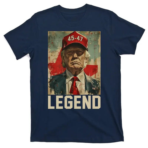 45 47 Donald Trump 2024 Legend Vintage T-Shirt Hoodie, Sweatshirt | TeeBloomCo.com