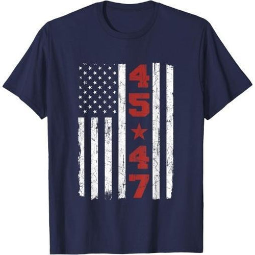 45 47 Trump Vintage USA Flag 2024 President Election Politic T-Shirt Made in USA Hoodie, Sweatshirt | TeeBloomCo.com